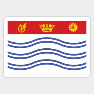 Flag of Barrie, Ontario Sticker